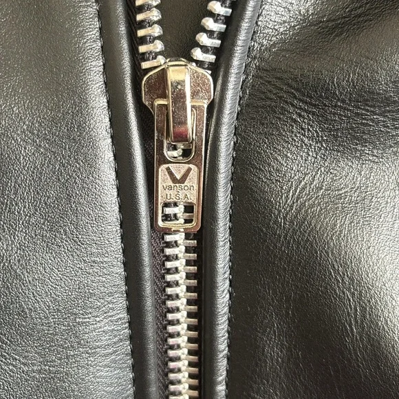 Vanson Leather Jacket - Picture 4 of 9
